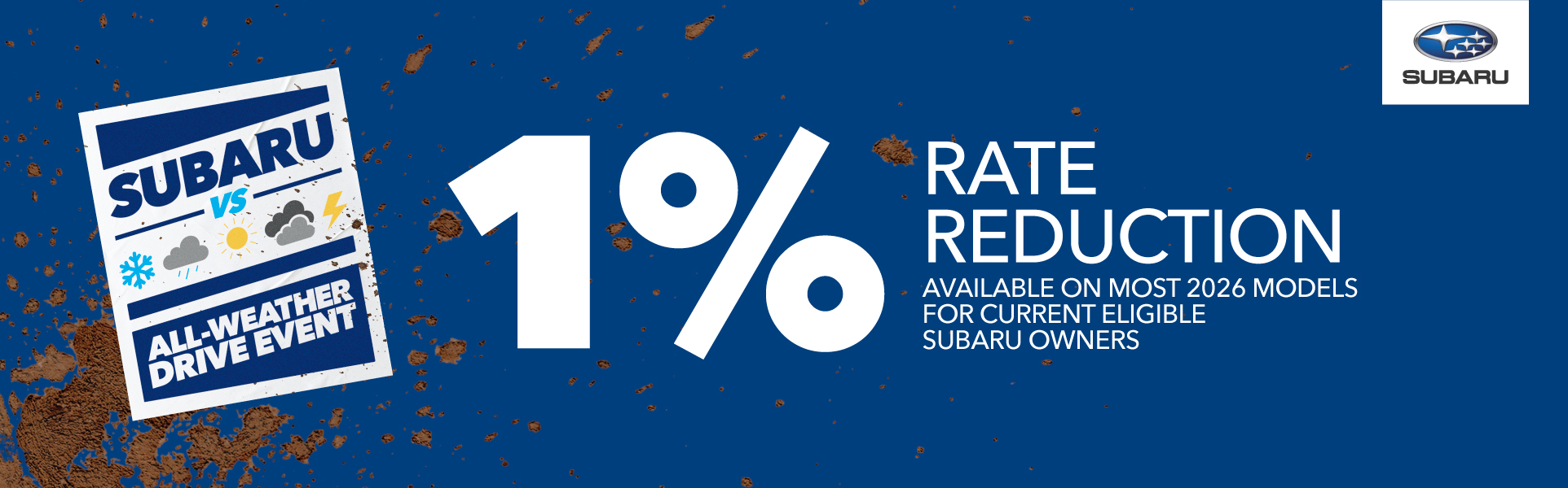 Subaru Rate Reduction